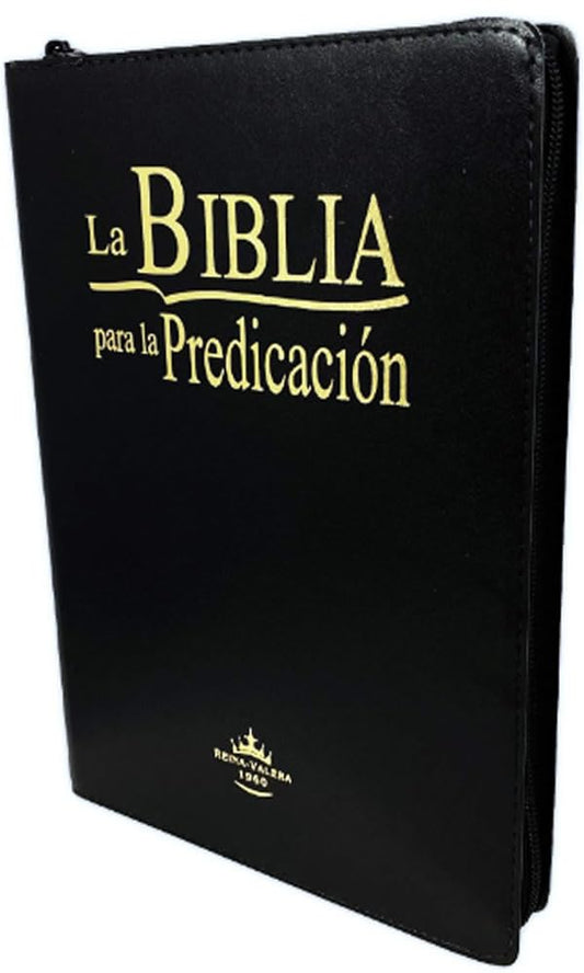 La Biblia para la Predicacion RVR1960, Con Indice, Piel