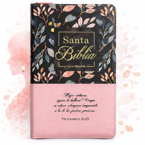 Santa Biblia Reina - Valera 1960 Cierre, Indice y Texto Impreso