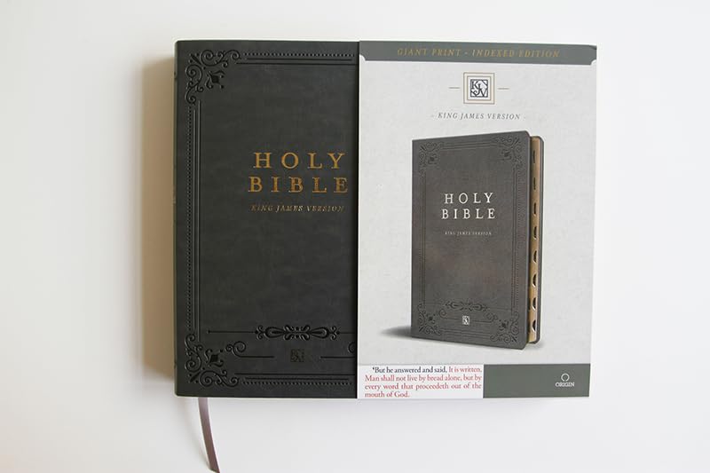 KJV Holy Bible, Giant Print Thinline Edition