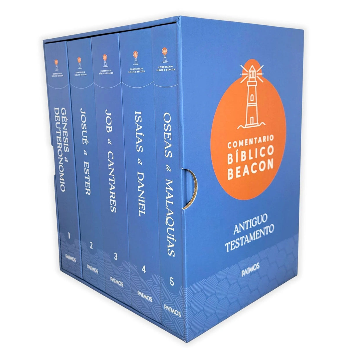 Comentario Bíblico Beacon: Antiguo Testamento - Dr. Ralph Earle, tapa dura, tomo 1-5