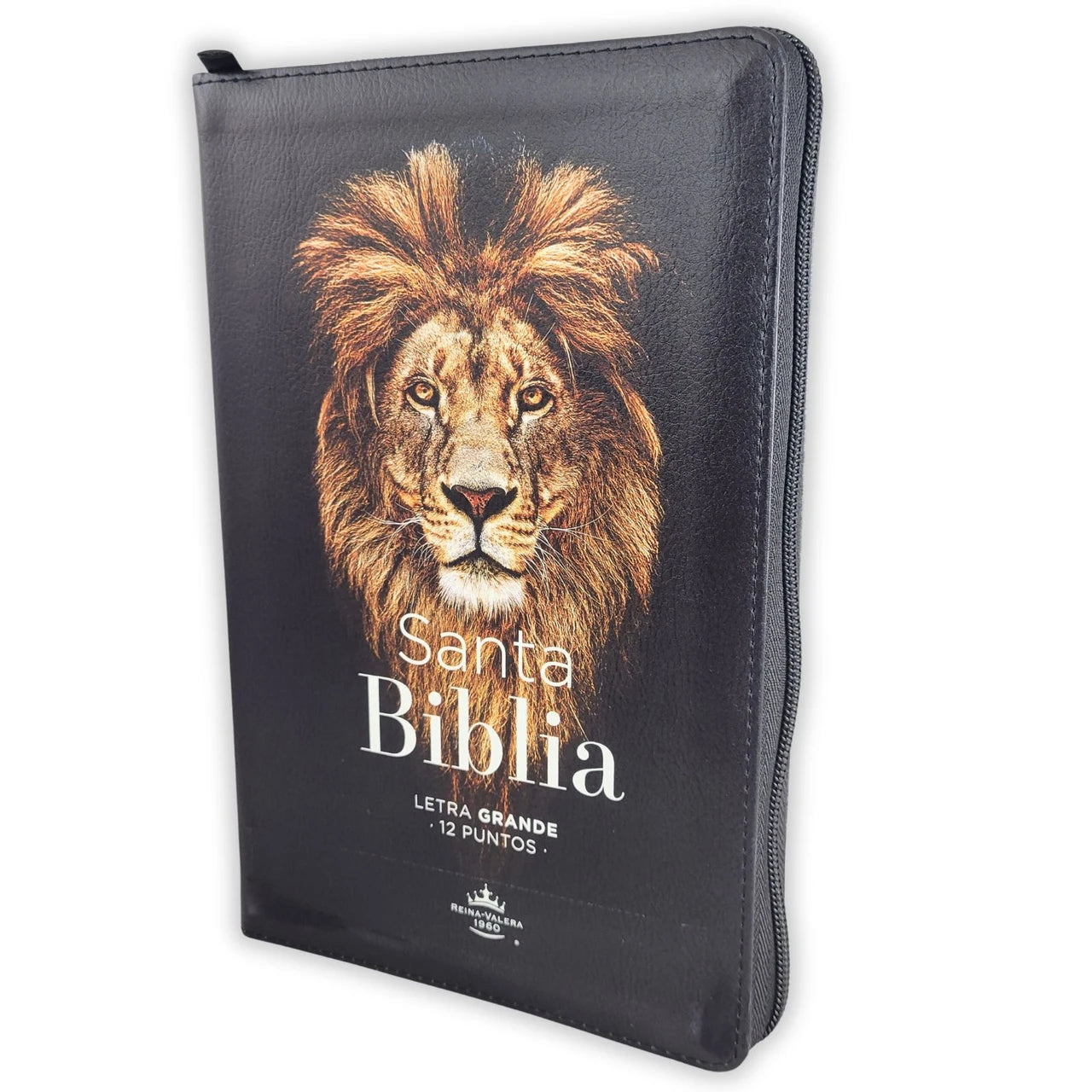 Santa Biblia Reina - Valera 1960 (Cierre, Indice, Manual, Leon. letra Grande)