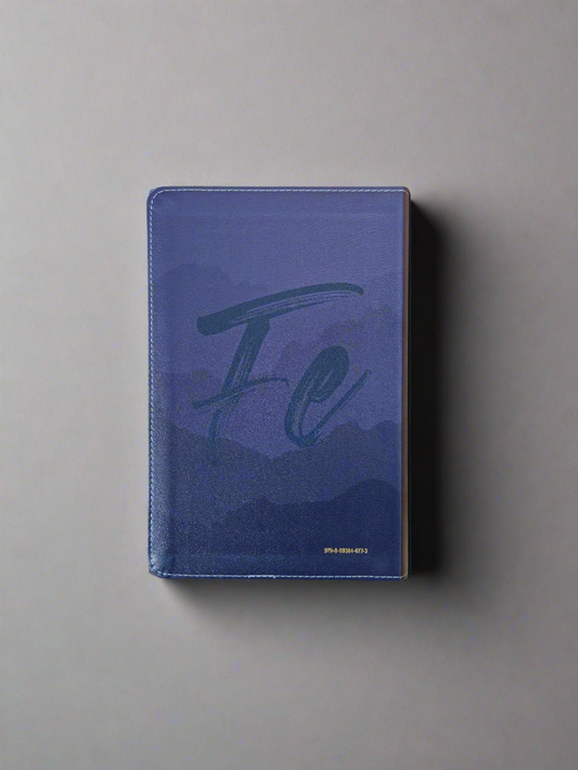 Santa Biblia Letra Grande RVR60, Con Indice, Piel (La fe mueve montañas)