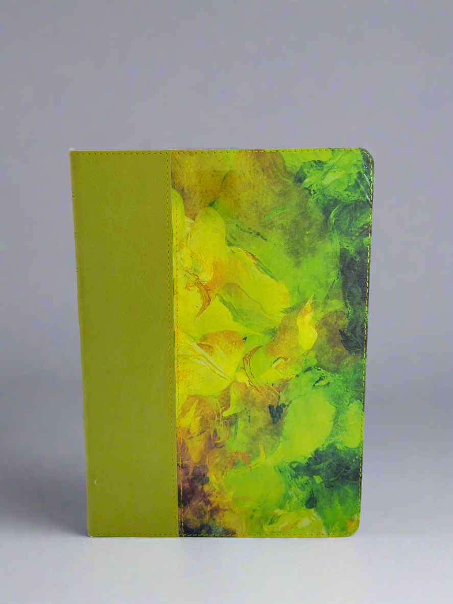 Santa Biblia Referencia Ultrafina, NTV, Letra Grande, Piel (Verde)