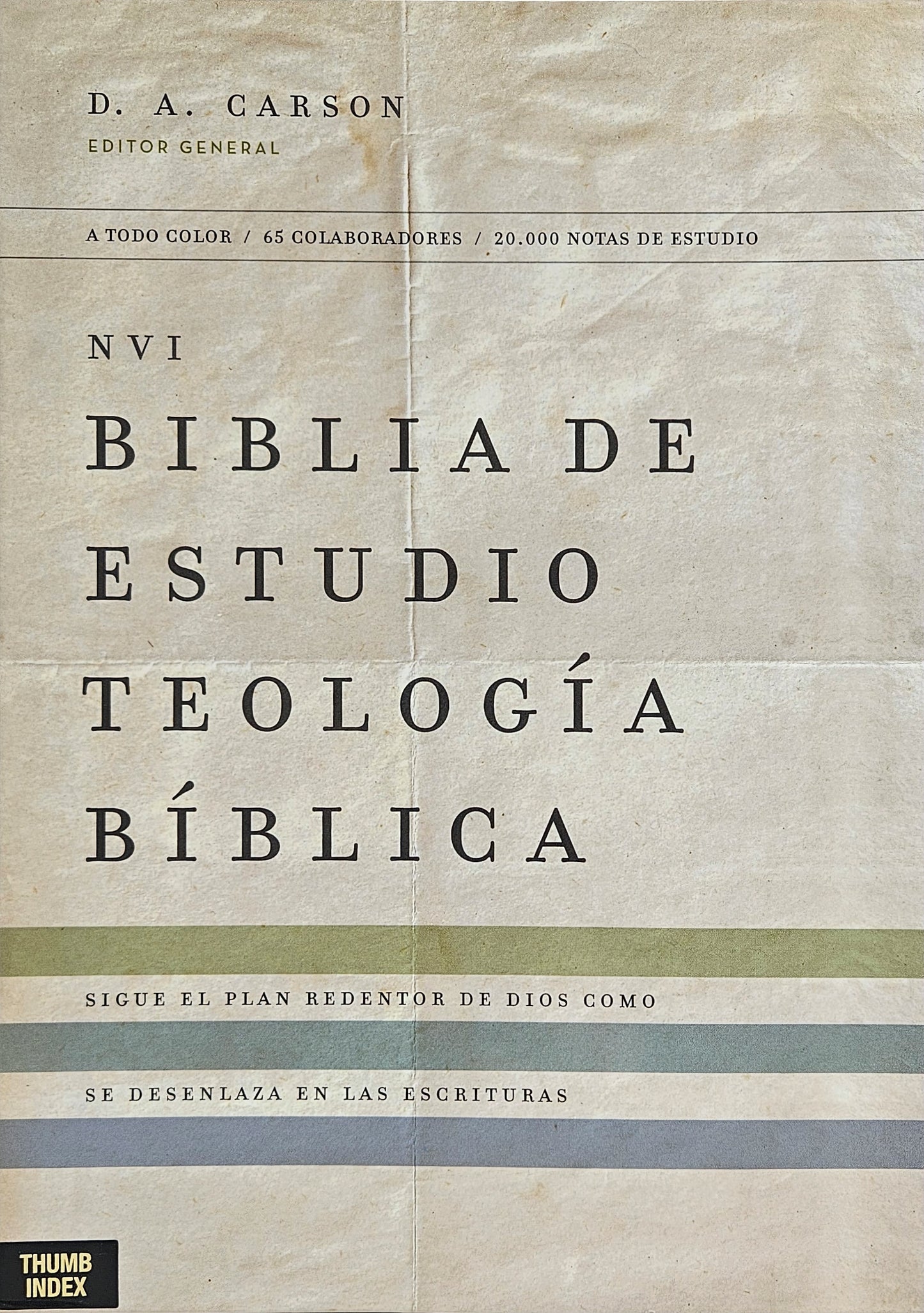 Biblia de Estudio Teologia Biblica NVI, Con Indice, Leathersoft