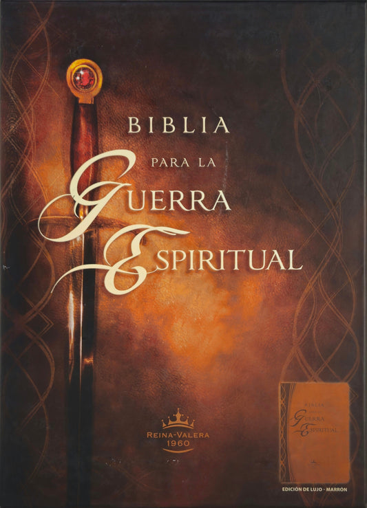 Biblia Para La Guerra Espiritual, RVR1960, Piel