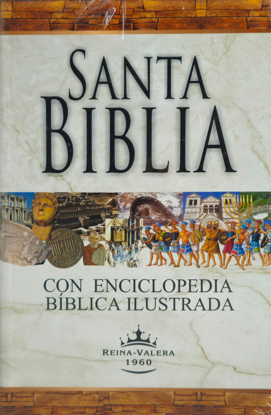 Santa Biblia con Enciclopedia Biblica Ilustrada RVR1960, Con Indice, Tapa Dura