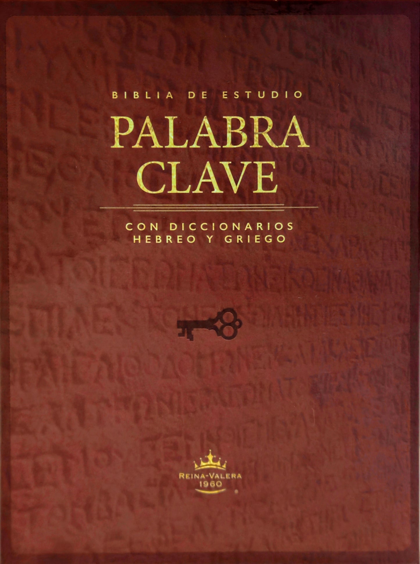 Biblia de Estudio Palabra Clave RVR 1960, Con Indice, Piel