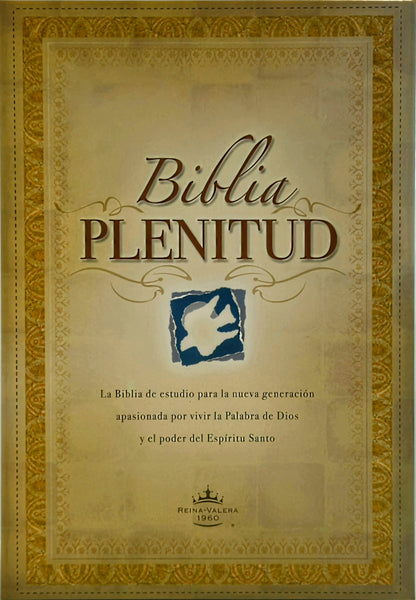 Biblia Plenitud RVR1960, Con Indice, Piel