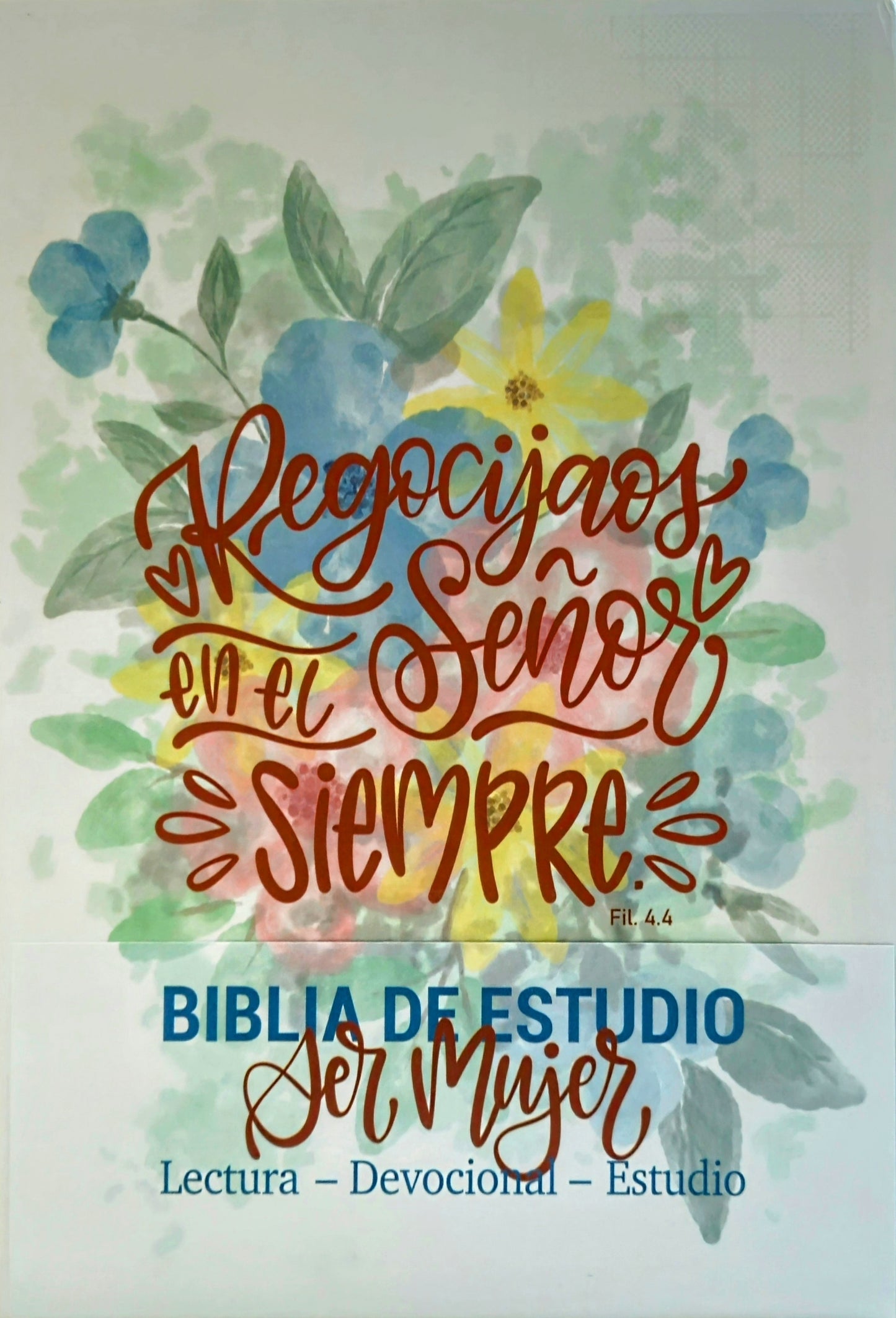 Biblia de Estudio Ser Mujer, RVR1960, Con Indice, Piel