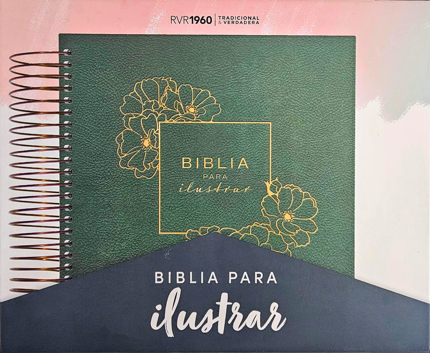 Biblia Para Ilustrar, RVR1960, Piel (Verde)