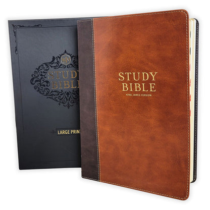 KJV Study Bible, Large Print King James Version Holy Bible