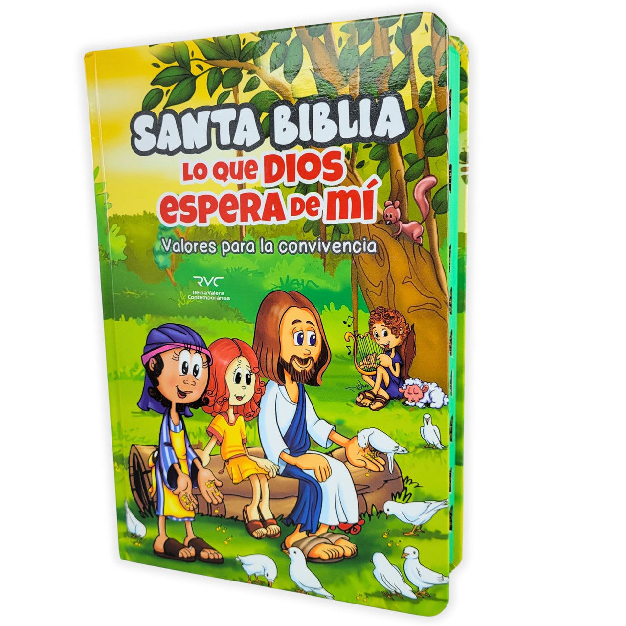 Biblia para Niños con Letra Grande Mayúscula Reina-Valera Contemporánea