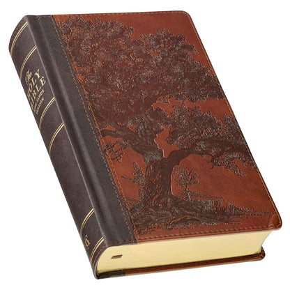 KJV Holy Bible, Giant Print Standard Size Red Letter Edition, Thumb Index Tabs & Ribbon Marker, King James Version