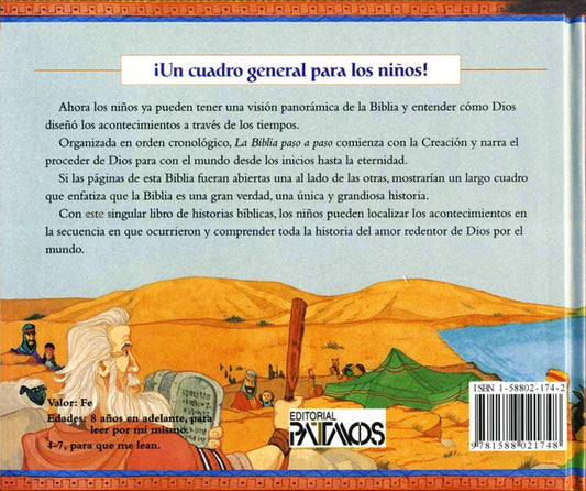 La Biblia Paso a Paso (Un viaje panoramico a traves de la Palabra de Dios)