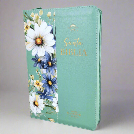 Santa Biblia Letra Gigante RVR60, Con Indice y Cierre, Piel