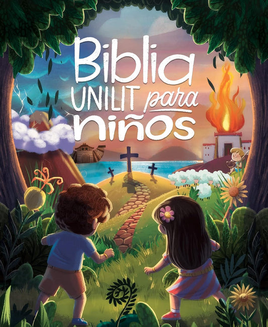 Biblia Para Ninos, Historias Biblicas  (Tapa Dura, Con Dibujos)