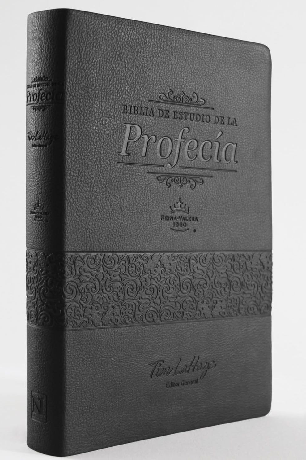 Biblia de Estudio de la Profecia RVR1960, Con Indice, Piel – Libreria ...