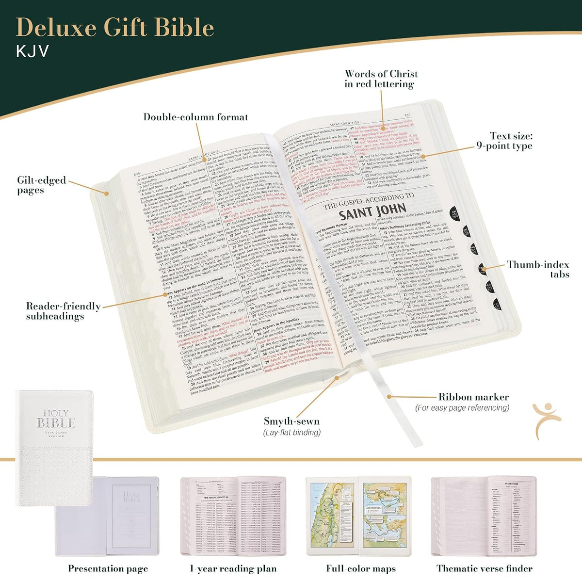 KJV Holy Bible, Standard Size