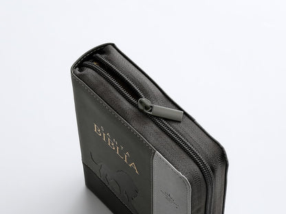 Santa Biblia Reina-Valera 1960 (Letra Grande, Tricolor, Gris, Gris, Gris, Cierre, Indice)