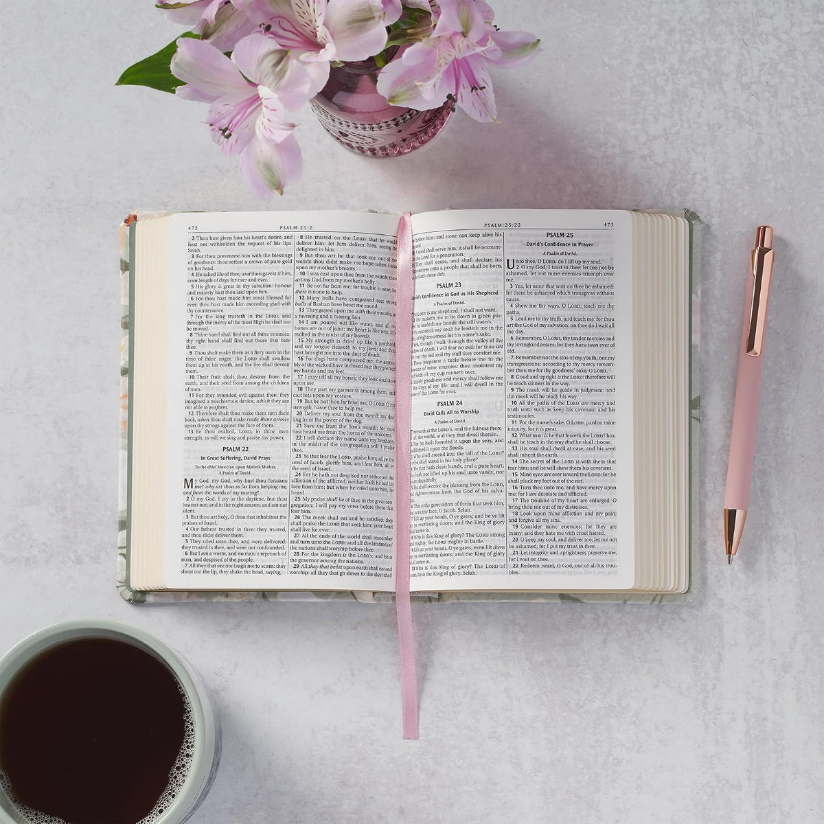 KJV Holy Bible, Compact Vegan Leather Red Letter Edition