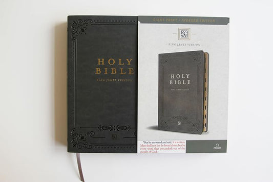 KJV Holy Bible, Giant Print Thinline Edition