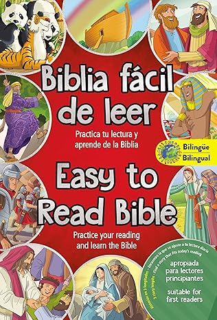 Biblia Facil De Leer (Practica Tu Lectura y Aprende De La Biblia) (Bilingue)