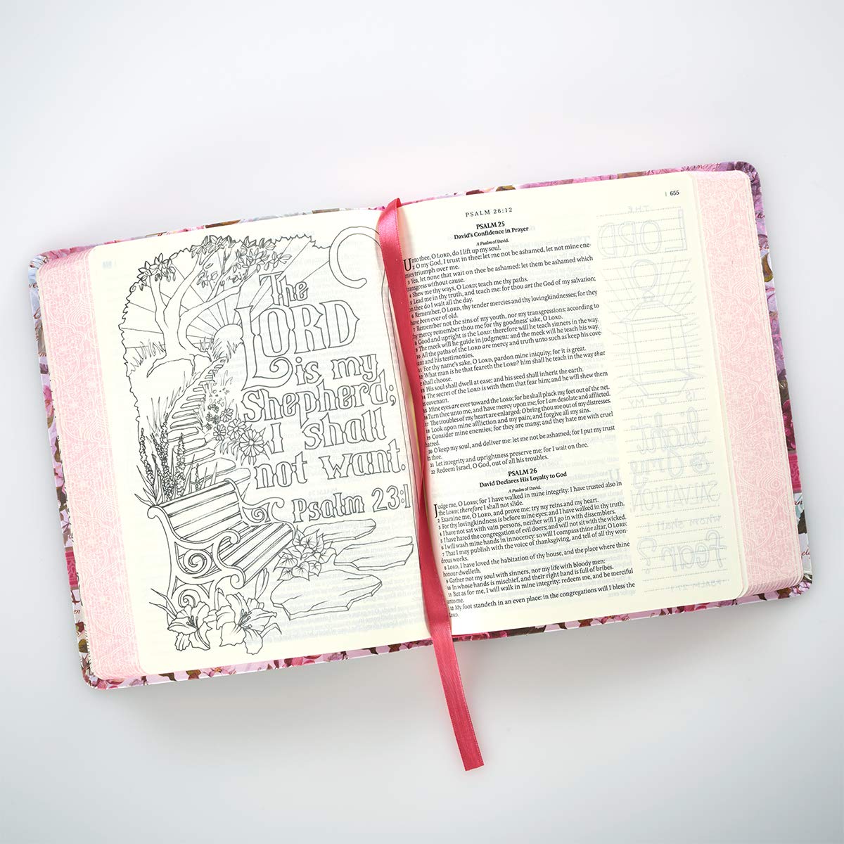 KJV Holy Bible, My Creative Bible, Faux Leather Flexcover