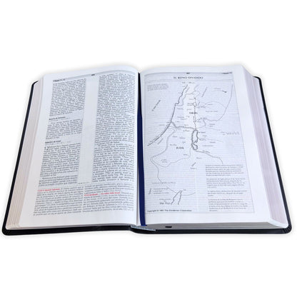 Santa Biblia De Estudio  Vida Plena Reina - Valera 1960 (Negra, Ampliada y Actualizada)