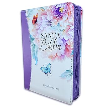 Santa Biblia Reina- Valera 1960 (Forro, Indice, Floral)