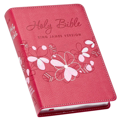 KJV Holy Bible, Compact Faux Leather Red Letter Edition