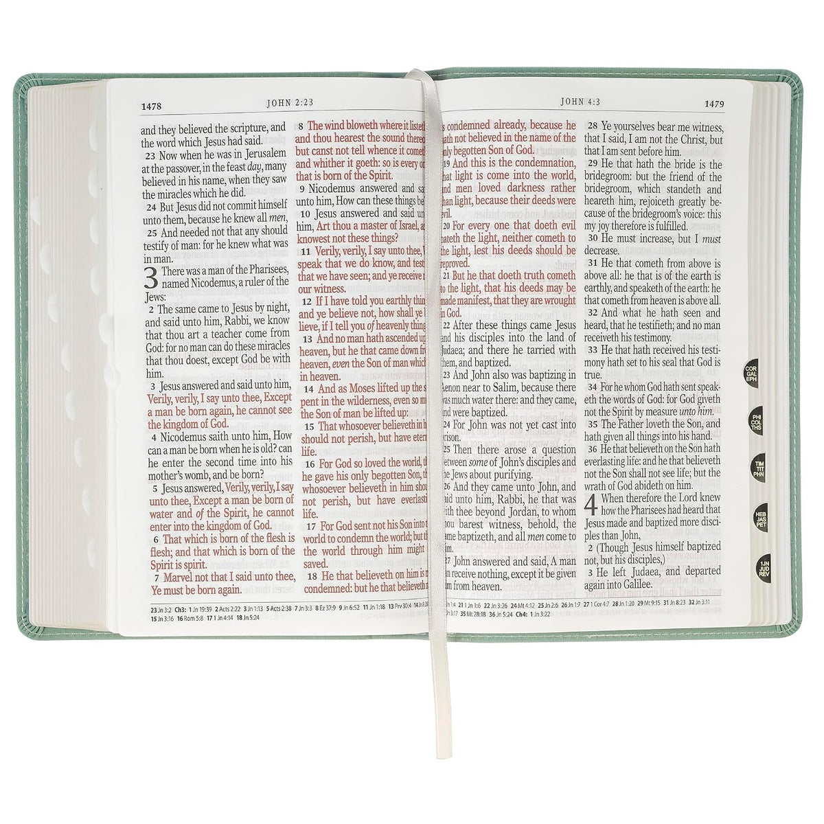 KJV Holy Bible, Giant Print Standard Size Red Letter Edition