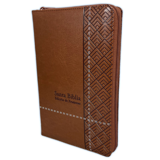 Santa Biblia Reina Valera 1960. Edicicon Promesas (Cierre, indice, Piel)