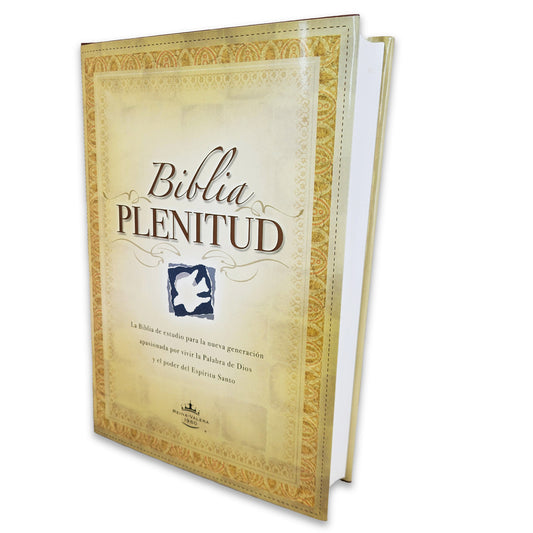 Biblia De Estudio Plenitud Reina - Valera 1960  (Tapa Dura e Indice)