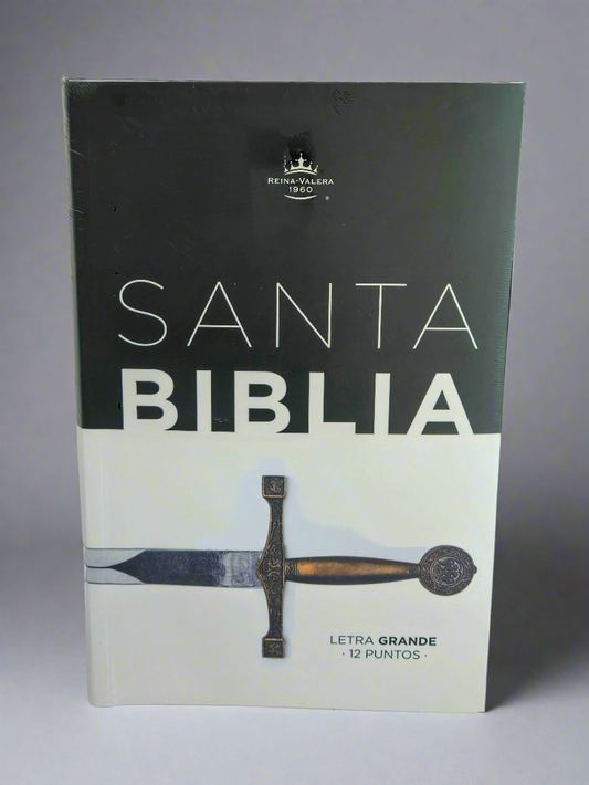 Santa Biblia RVR1960, Letra Grande, Con Indice, Tapa Flexible