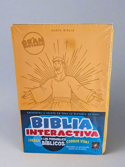 Biblia Interactiva NTV, Piel (amarillo)