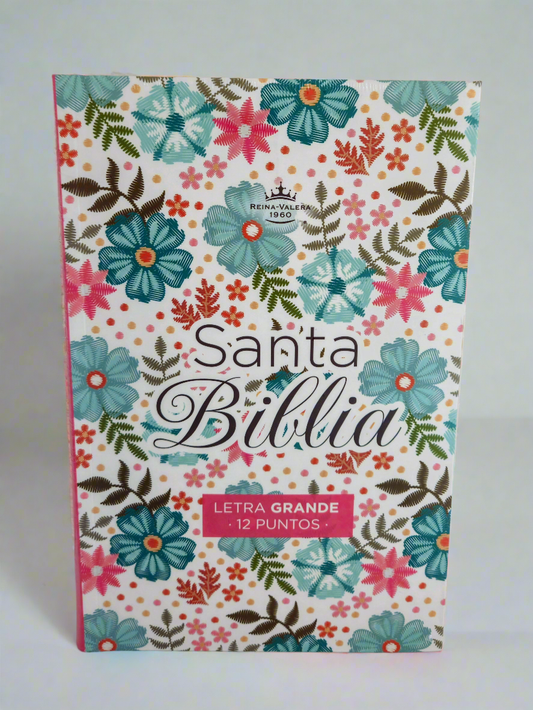 Santa Biblia RVR1960, Letra Grande, Con Indice, Tapa Flexible