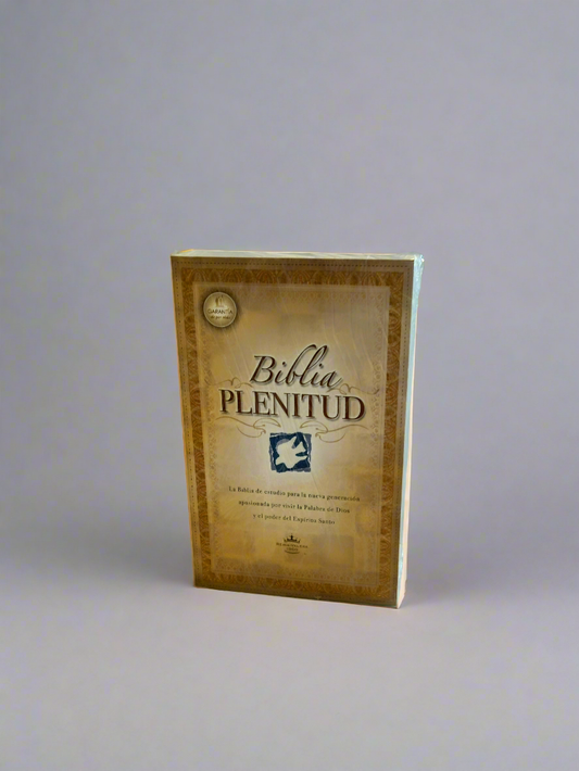 Biblia Plenitud RVR1960, Tapa Blanda