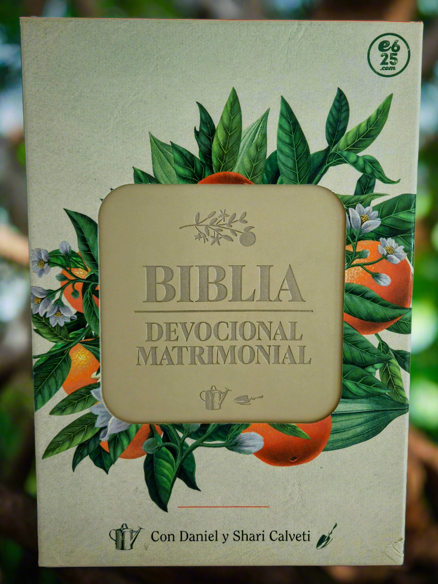 Biblia Devocional Matrimonial NBV, Piel