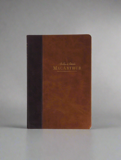 Biblia de Estudio MacArthur, NBLA, Leathersoft, Con indice