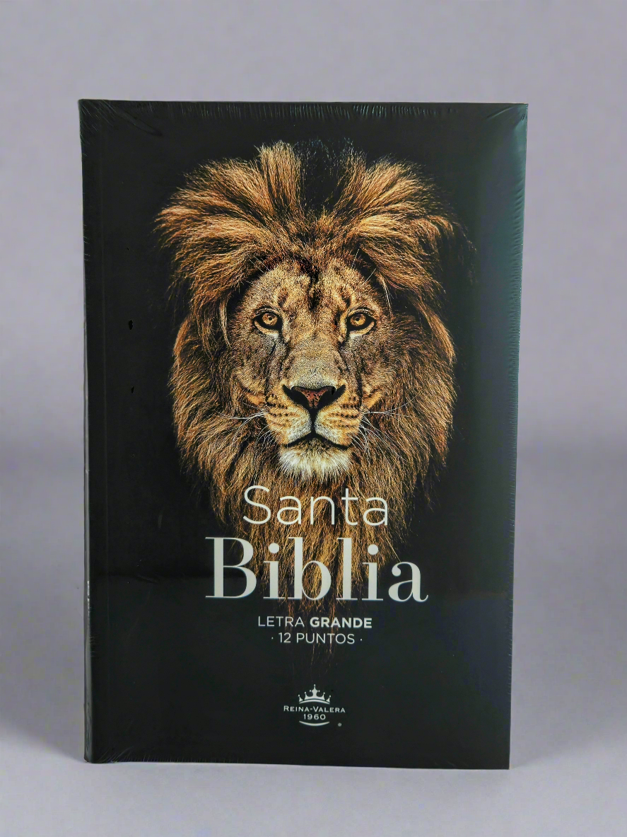 Santa Biblia RVR1960, Letra Grande, Con Indice, Tapa Flexible