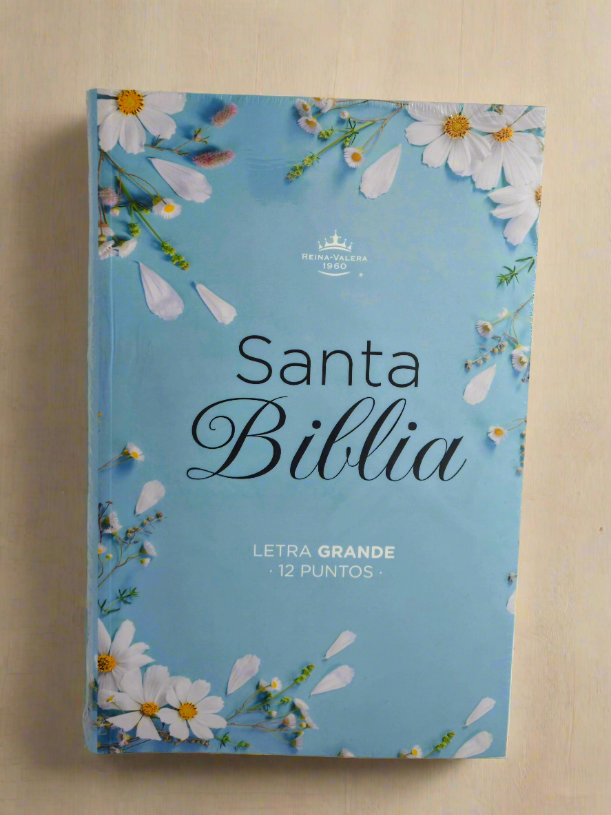 Santa Biblia RVR1960, Letra Grande, Con Indice, Tapa Flexible