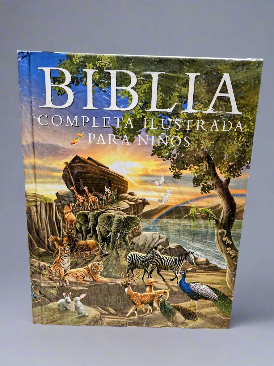 Biblia Completa Ilustrada Para Niños, Tapa Dura