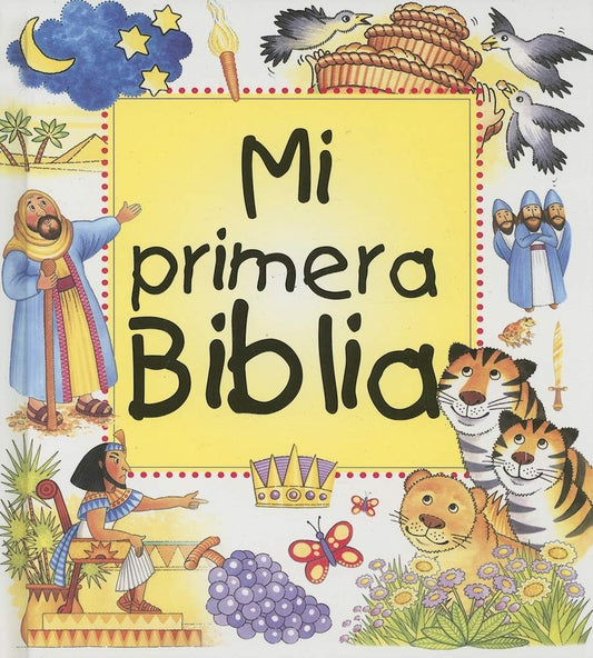 Mi Primera Biblia Para Infantes  (Tapa Dura, Con Dibujos)